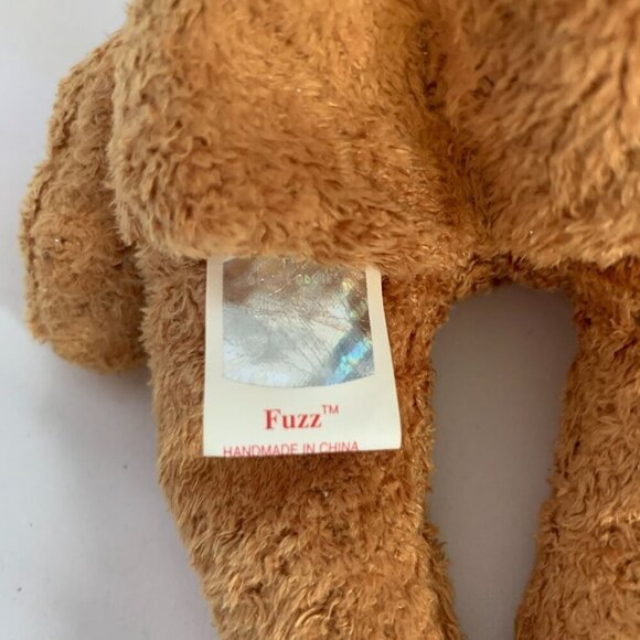 TY Beanie Baby Fuzz The Bear Brown 8" 1999 With Original Hang Tag - Picture 7 of 8